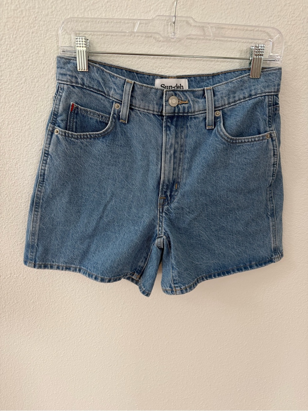 Aritzia Blue Denim Shorts